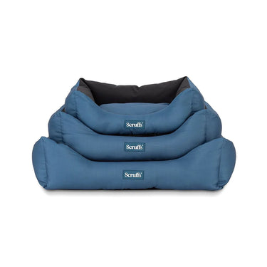 Scruffs Expedition Box Dog Bed - Atlantic Blue Medium